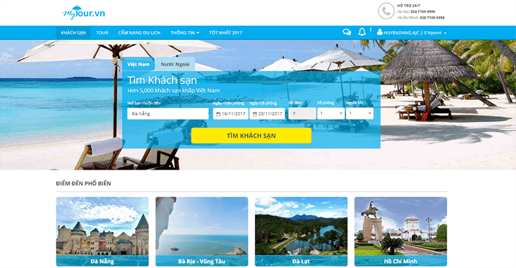 Hướng dẫn đặt phòng qua Mytour.vn chi tiết nhất