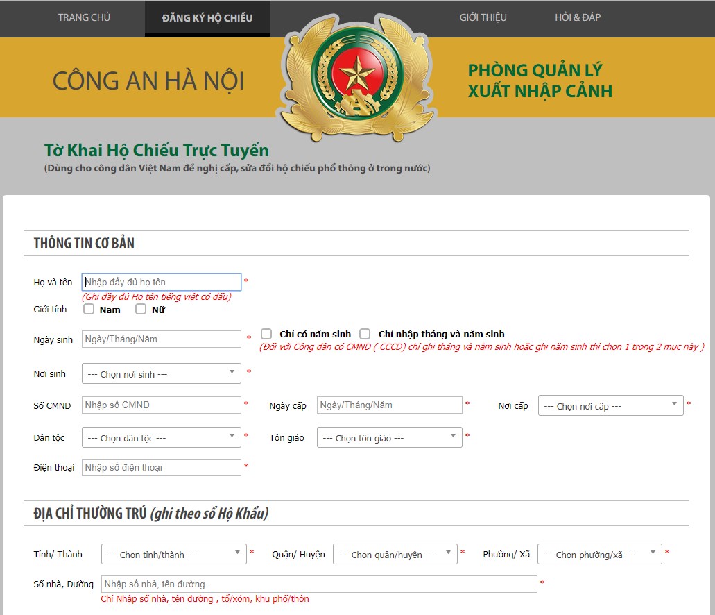 Hướng dẫn chi tiết cách điền tờ khai xin visa Đức online Hướng dẫn chi tiết cách điền tờ khai xin visa Đức online