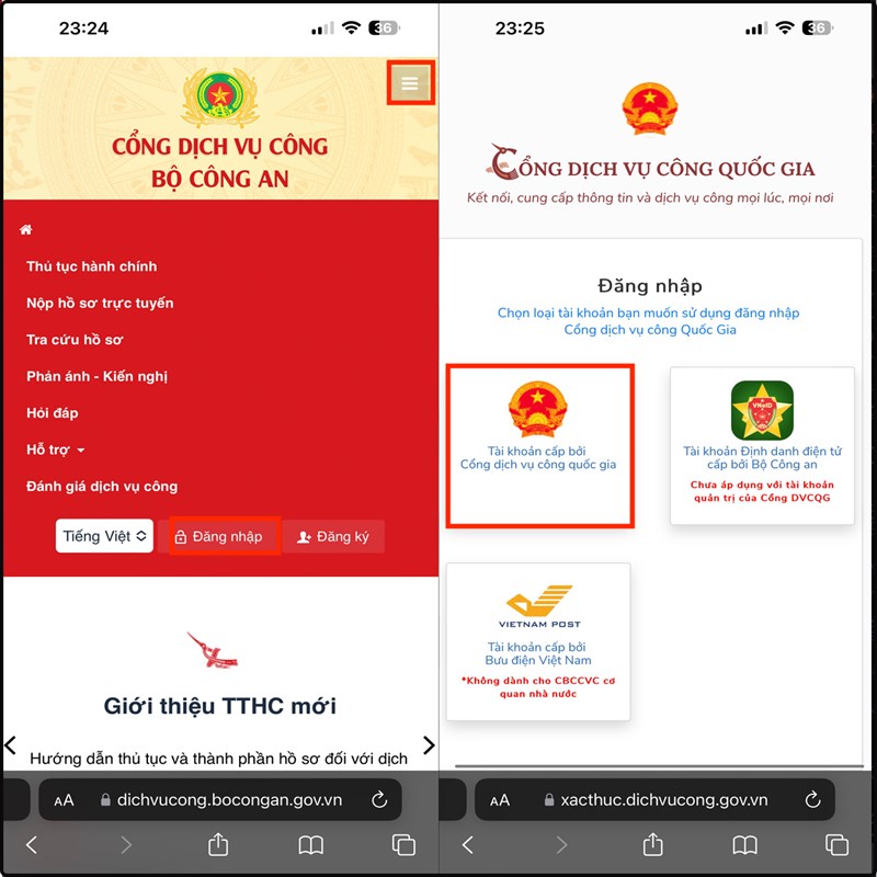 Cách đăng ký, cấp thẻ CCCD gắn chip online Cách đăng ký, cấp thẻ CCCD gắn chip online