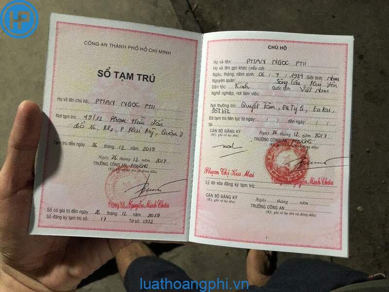 Thủ tục xin giấy tạm trú cho người nước ngoài Thủ tục xin giấy tạm trú cho người nước ngoài