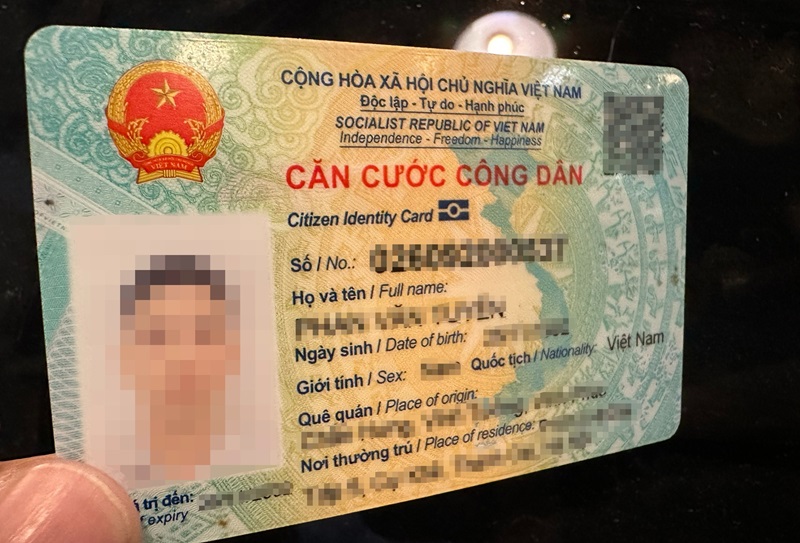 Thủ tục đổi CCCD gắn chip